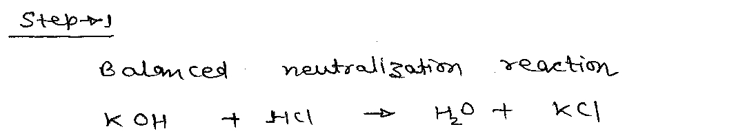 Chemistry homework question answer, step 1, image 1